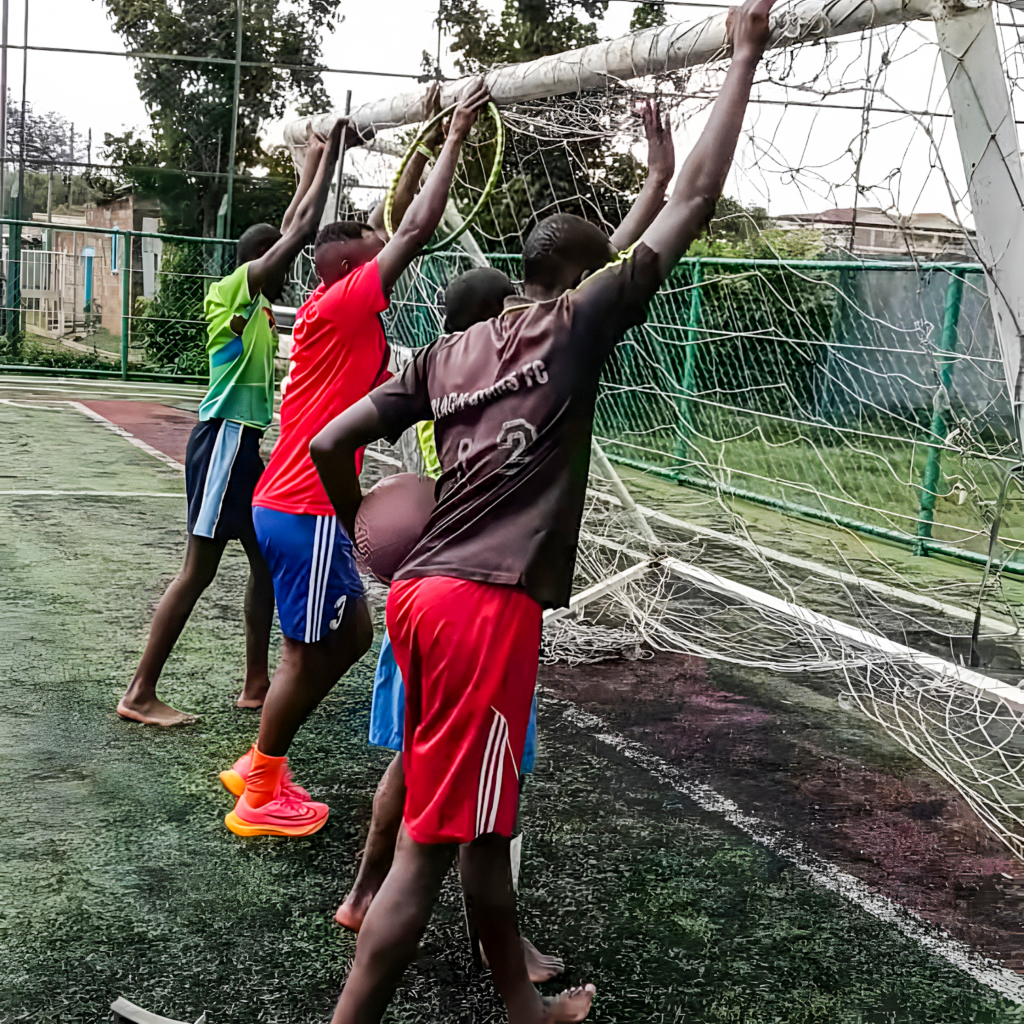 kenian players are warming up

Copyright: Quadball Federation of Kenya