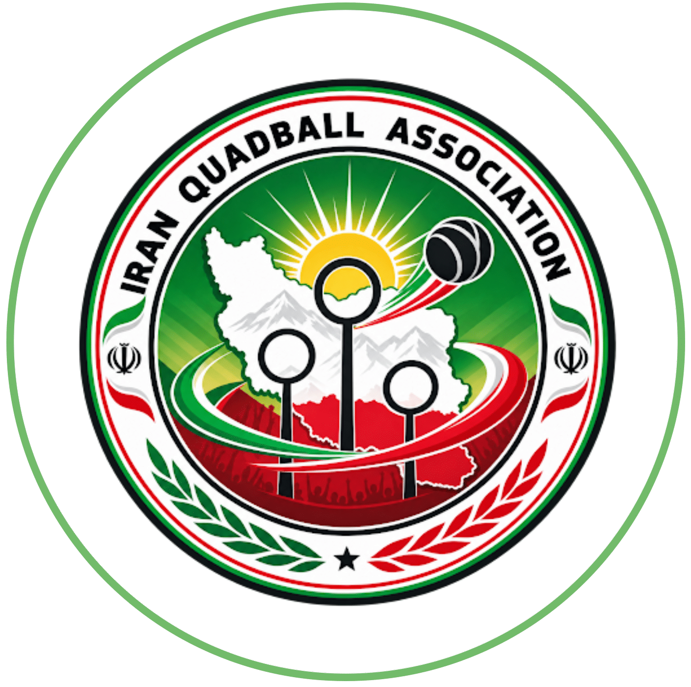 Iran Quadball logo